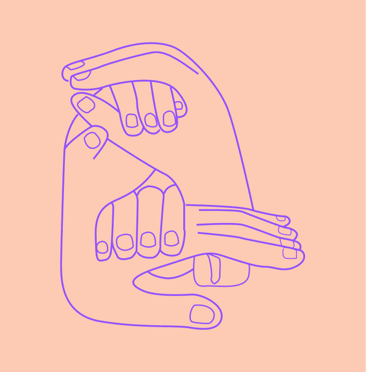 Friends collaborating